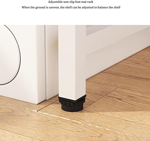 BKGDO okviri za zaštitu za pranje kat koji stoji za preko WC-a, zadebljana čelična cijev troslojna police