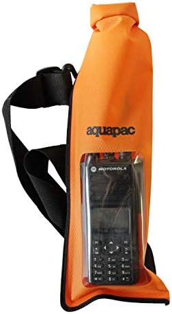 Aquapac Stormproof VHF radio Case | prenosiva Ipx6 vodootporna futrola sa naramenicom za voki-toki-Orange