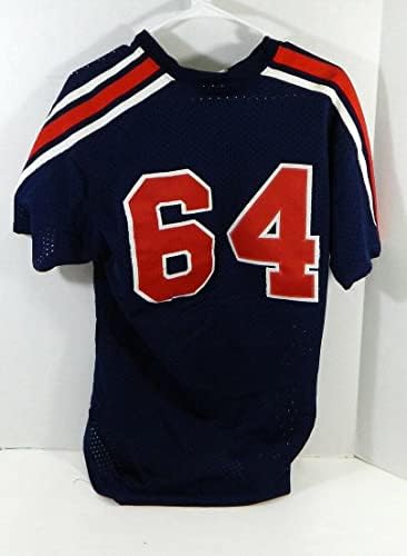 1983-90 California Angels 64 Igra Polovna PLAVA DRŽAVNOG PORUKE 261 - Igra Polovni MLB dresovi