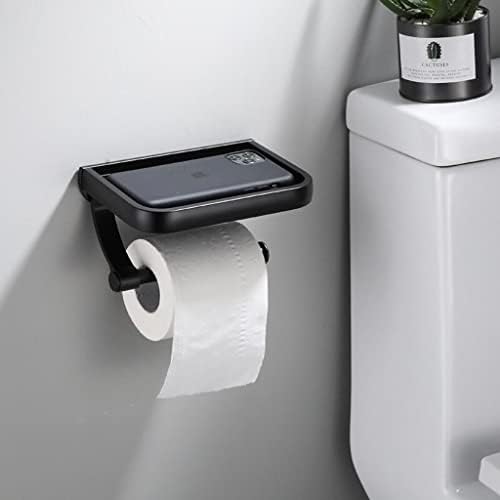 Papirnati nosač ručnika, toaletni čelik WC držač za papir Kupatilo Zidni nosač WC Papir Nosač telefona Police