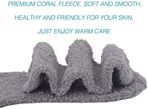 OVOV 3 parovi muške čarape za pod zimski topli Koraljni runo Fluffy meke Fuzzy kućne čarape