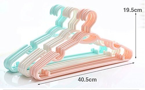 Yumuo Bold Plastic Anti-klizanje Bešavne vješalice za odrasle vješalice za odrasle visi za haljine stalak