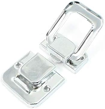 X-dree srebrni ton metalni proljetni dizajn kutija kutija kutija za prebacivanje prsa (srebrni tonski metalni
