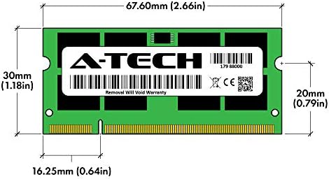 A-Tech 2GB RAM za Toshiba Mini NB205-N330BL | DDR2 800MHz SODIMMM PC2-6400 200-PIN ne-ECC modul za nadogradnju
