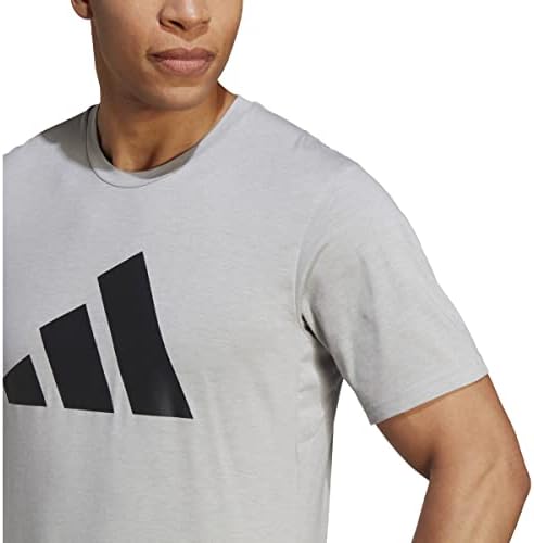 Osnovne majice Adidas Muška obuka osećaju se Ready Logo Majica