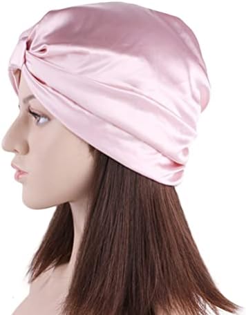 Doitool SILL BONNET svilene močeve šešire žene hoće 2pcs saten home imitirana svilena spavaća šešir elastični