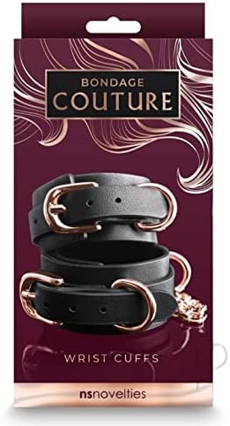 Bondage Couture Carst manšete - crna
