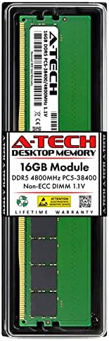 A-Tech 16GB RAM-a za Dell Precision 3660 toranj | DDR5 4800MHz DIMM PC5-38400 288-PIN ne-ECC modul za nadogradnju