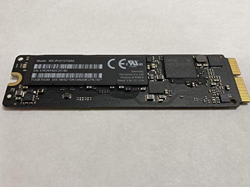 3Cleader SSD SSD pogon za MacBook Pro 15 Retina A1398 krajem 2013. 512GB 655-1805D