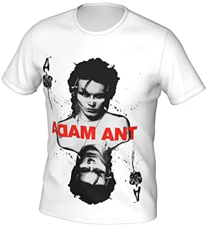 Adam and the Ants T Shirt Man Sports poliester Shirts for Mens Workout Under Shirt