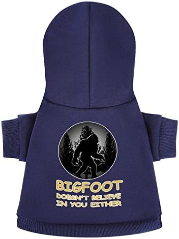 Bigfoot ne vjeruje u vas ni jedan komad kostim za kućne ljubimce za kućne ljubimce sa šeširom za kućne ljubimce