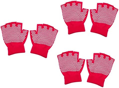BESPORTBLE 3kom pletene rukavice rukavice za rukavice sa rukavicama za vježbanje neklizajuće rukavice rukavice