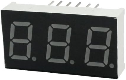 Aexit 3 cifre Crvene baterije, punjači & amp; dodatna oprema LED cijev numerički prikaz Common Cathode 12