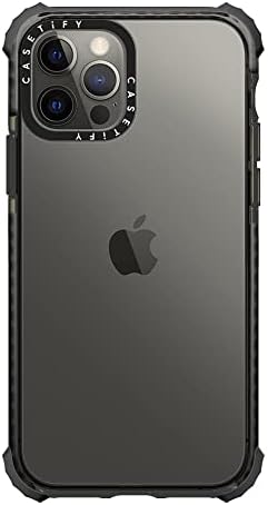 Casetify Ultra udarna futrola za iPhone 12 Pro / iPhone 12-crni čist