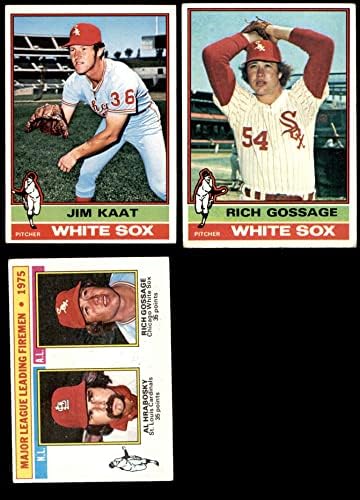 1976 TOPPS Chicago White Sox Team Set Chicago White Sox Vg / Ex + White Sox