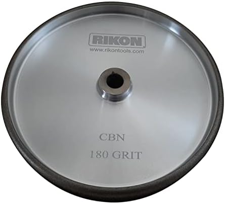 Rikon PRO serija CBN set brusnih točkova. 80 grit i 180 Grit točak od 8 inča širok 1-1/2 inča sa radijusom
