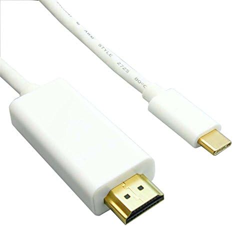 Accl ​​3ft USB tip C do HDMI muškog kabla, 5 pakovanja