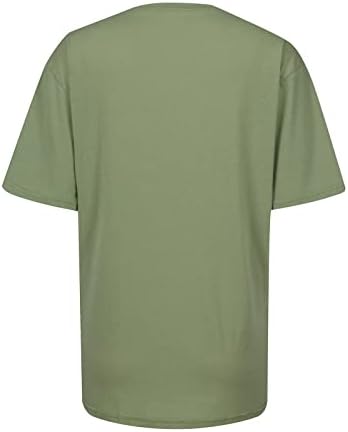 Meka udobna odjeća modni kratki rukav pamučni grafički salon gornja majica za žene Ljetna jedra majica 5F