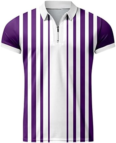 BIFUTON muške modne Polo majice kratki rukav pletene rastezljive Tshirt Casual stilski trening Casual Slim