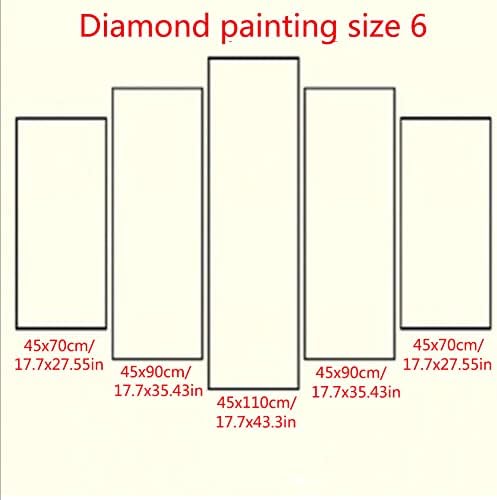 5 pakovanja 5D dijamantski Setovi za farbanje za odrasle početnike puna bušilica uradi sam Dijamantska Umjetnost